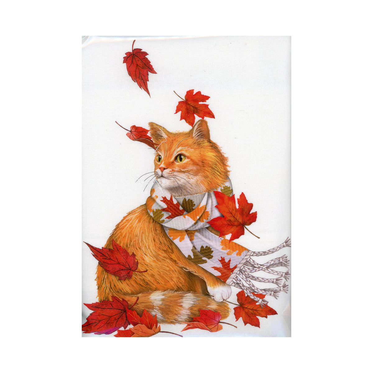 Cat w/Scarf and Leaves – shopphippen