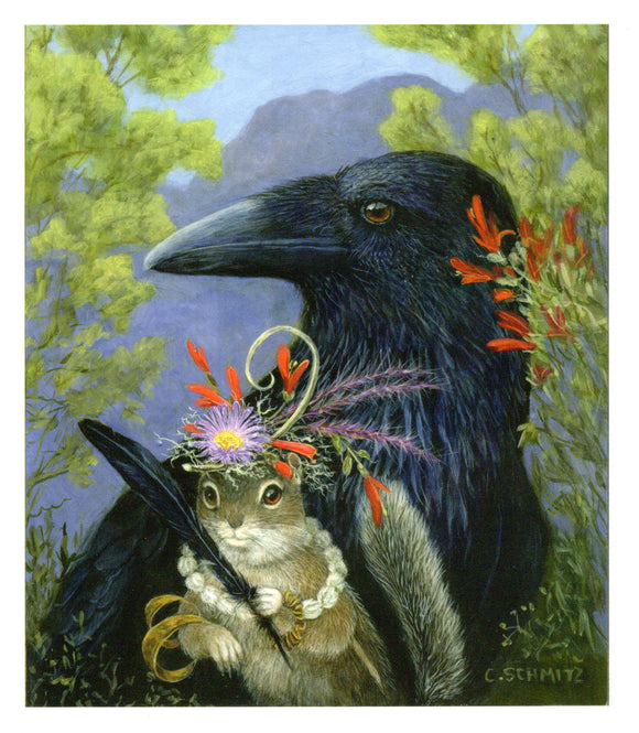 The Raven's Friend by Carolyn Schmitz