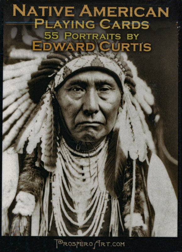 Native American Playing Cards- 55 Portraits by Edward Curtis