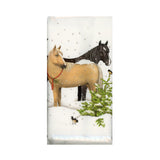 Horses In Snow